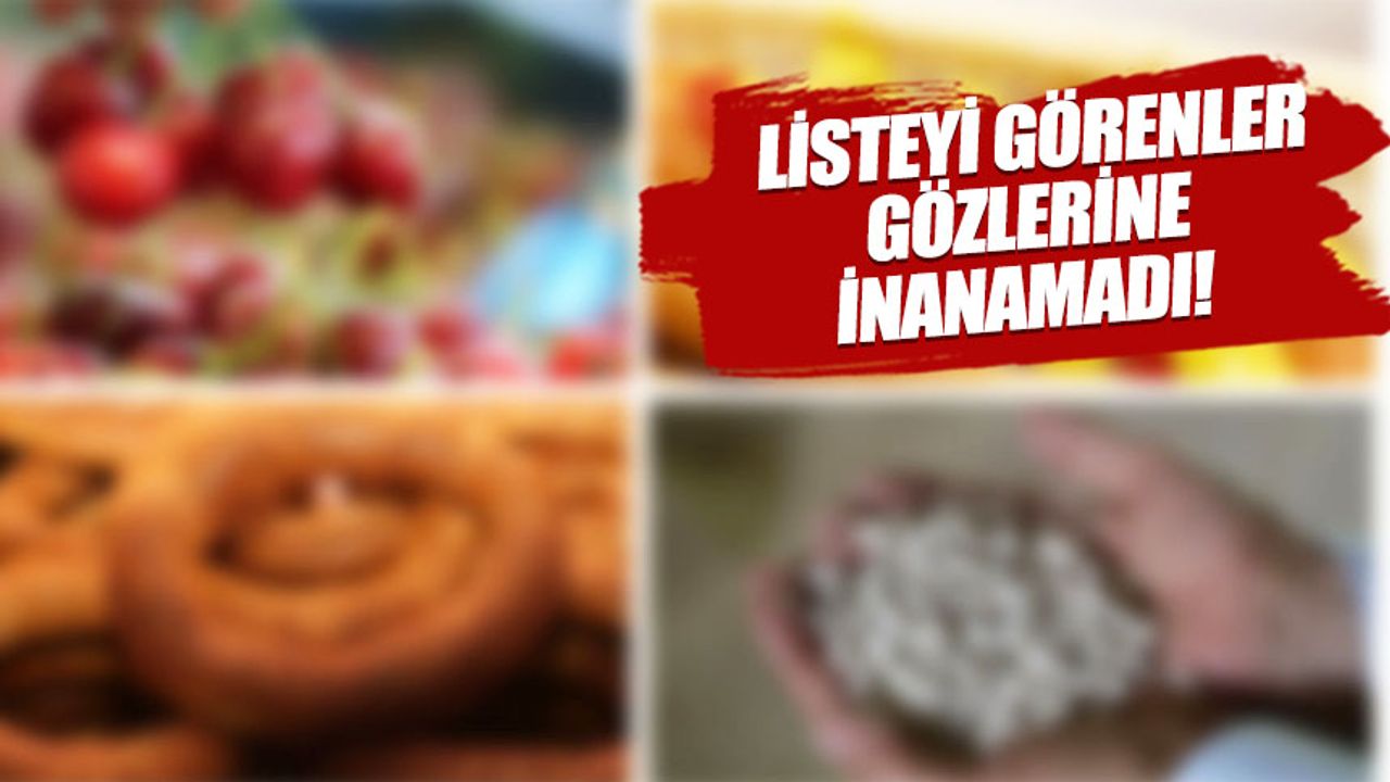 Hemen hemen her gün yiyoruz! İşte dünyanın en tehlikeli besinleri...