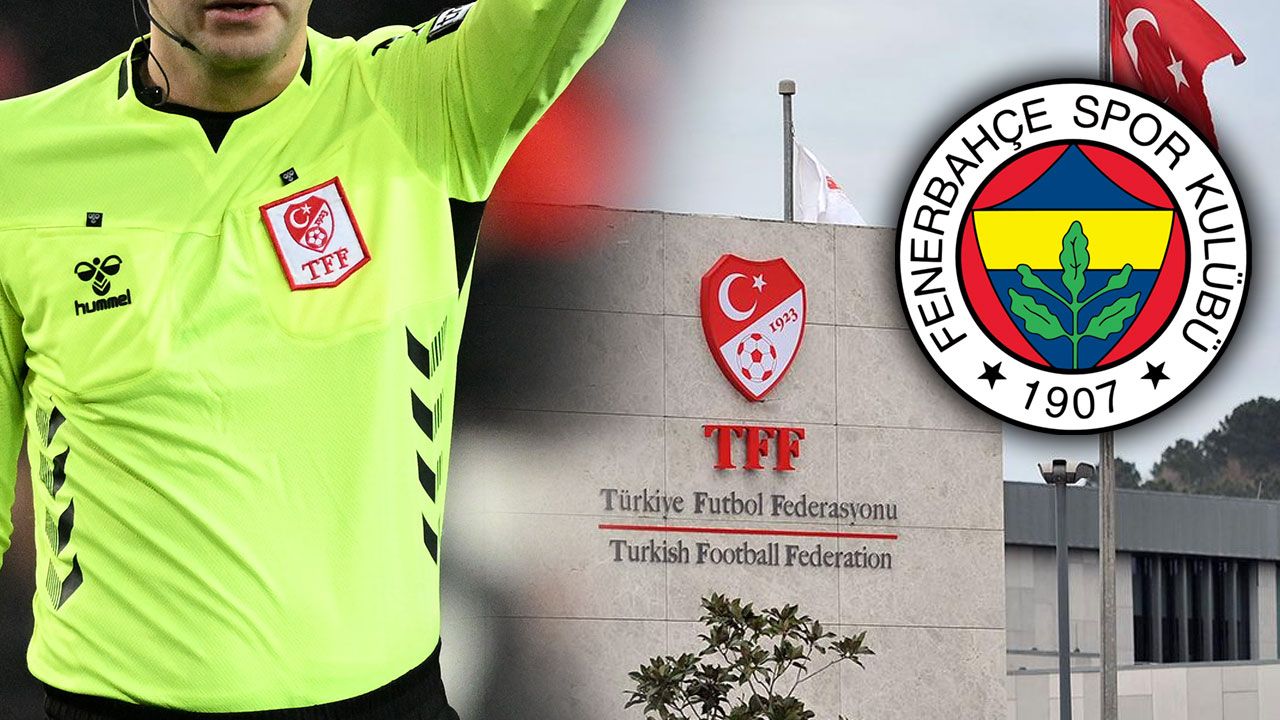 TFF'den Fenerbahçe maçına dikkat çeken atama! 3.5 yıl sonra bir ilk