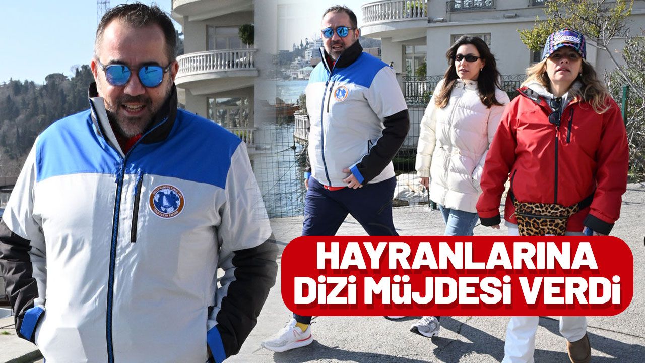 Yürüyüş yaparken magazine yakalanan Ata Demirer: Spor yapmıyorum, misafirliğe gidiyoruz