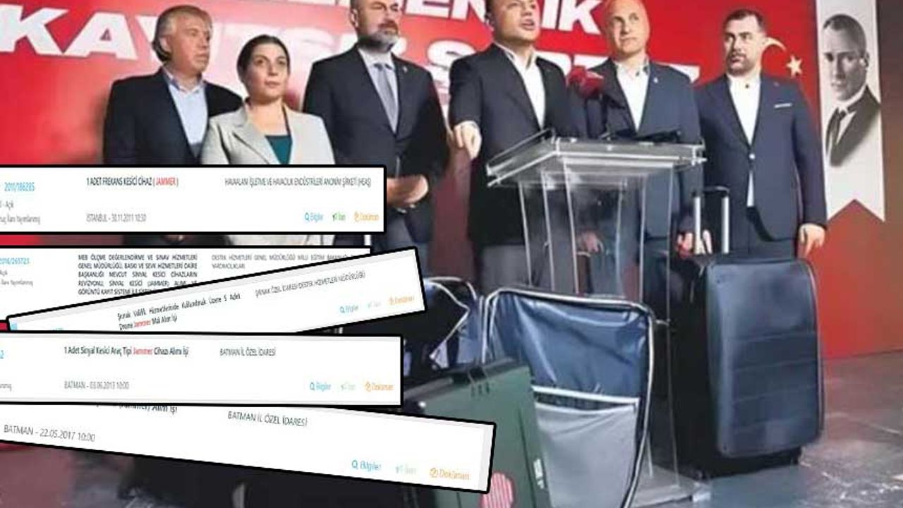 Yandaş medya İBB jammer kullanmasını hedef almıştı! Bakın hangi kamu kuruluşları ihaleyle almış