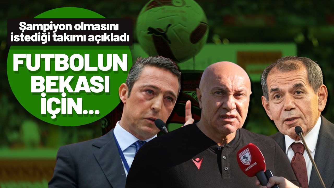 Samsunspor Başkanı Yıldırım'dan çok konuşulacak Ali Koç-Dursun Özbek iddiası