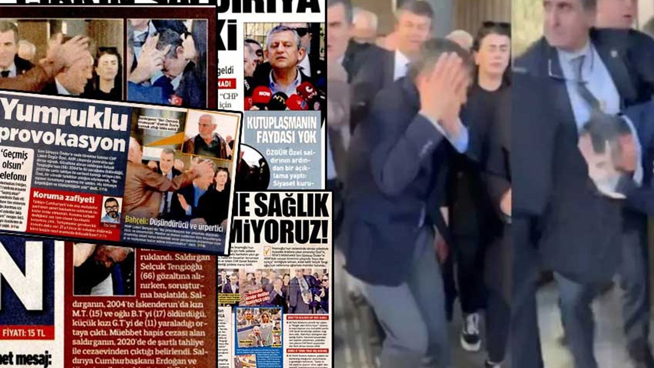 Özgür Özel'e Saldırıyı Gazeteler Işte Böyle Gördü thumbnail