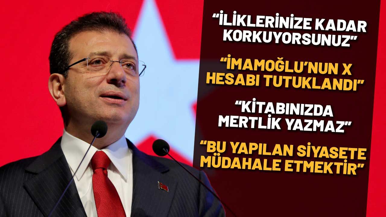 İmamoğlu'na Yönelik Erişim Engeline Tepki Yağıyor! thumbnail