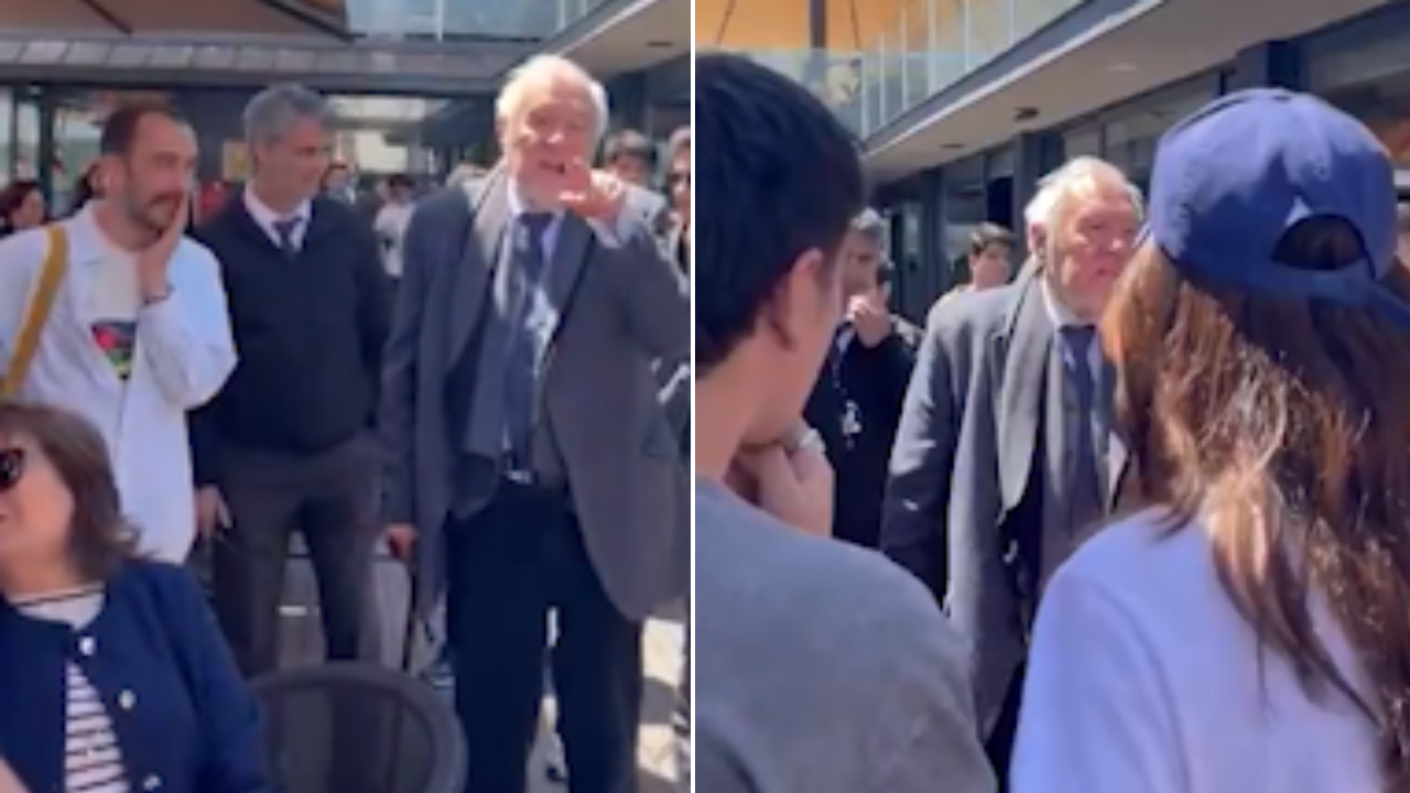 İlber Ortaylı, Nurettin Yıldız'ı Protesto Eden öğrencilerle Tartıştı: Okulun Kapanmasını Istemiyorum thumbnail
