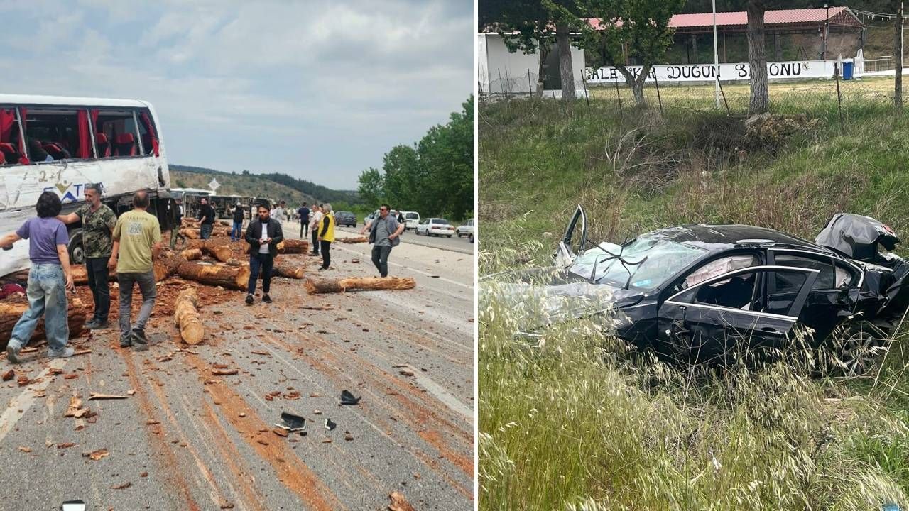 Çanakkale'de feci kaza! 8 ölü, 20 yaralı