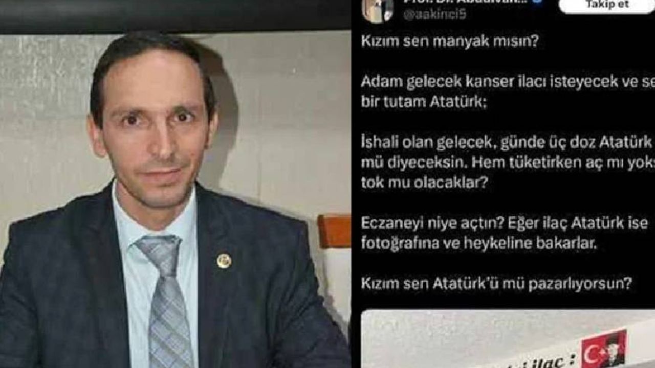 Eczacının Atatürk Paylaşımı Profesörü Rahatsız Etti! Skandal Sözler thumbnail