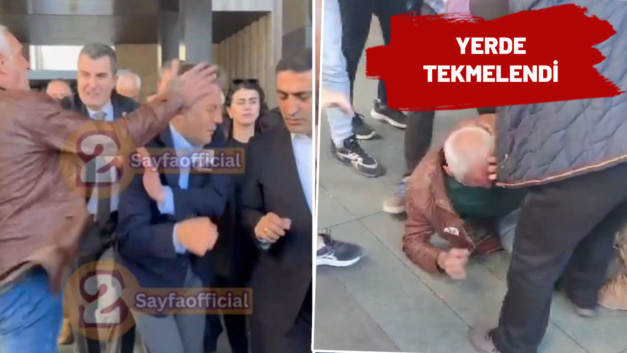 Sırrı Süreyya Önder'in cenazesinde provokasyon! Özgür Özel'e yumruk atıldı