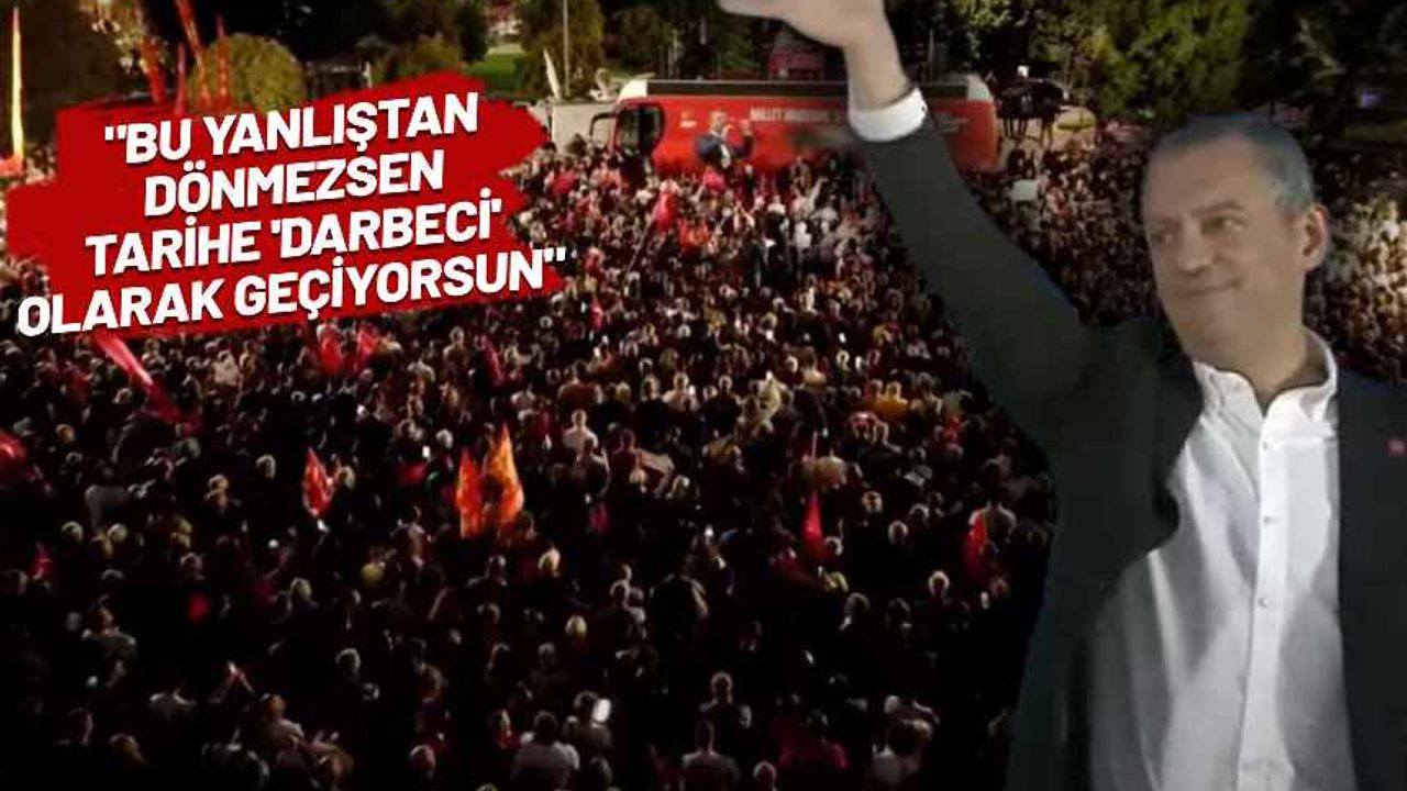 CHP'den Pendik'te miting! Özgür Özel 'bulundu' denilen telefonu açıkladı