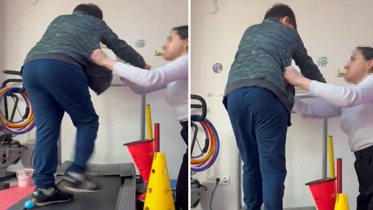 Otizmli çocuğa eğitmen tokadı! Şiddet aileye gönderilen videoda ortaya çıktı