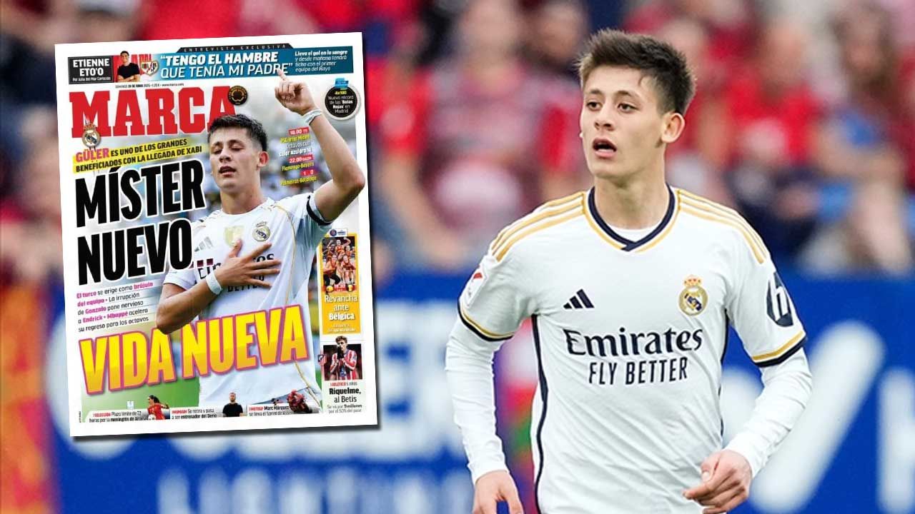 Marca'dan İspanya’yı sallayan Arda Güler manşeti