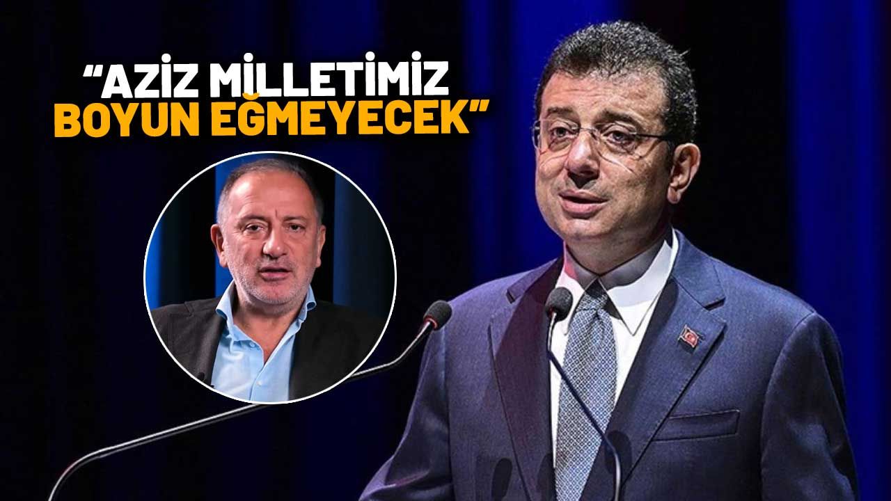 İmamoğlu'ndan Fatih Altaylı Mesajı: Devlet Korkuya Teslim Olmuş Bu Iktidara Emanet Edilemez thumbnail