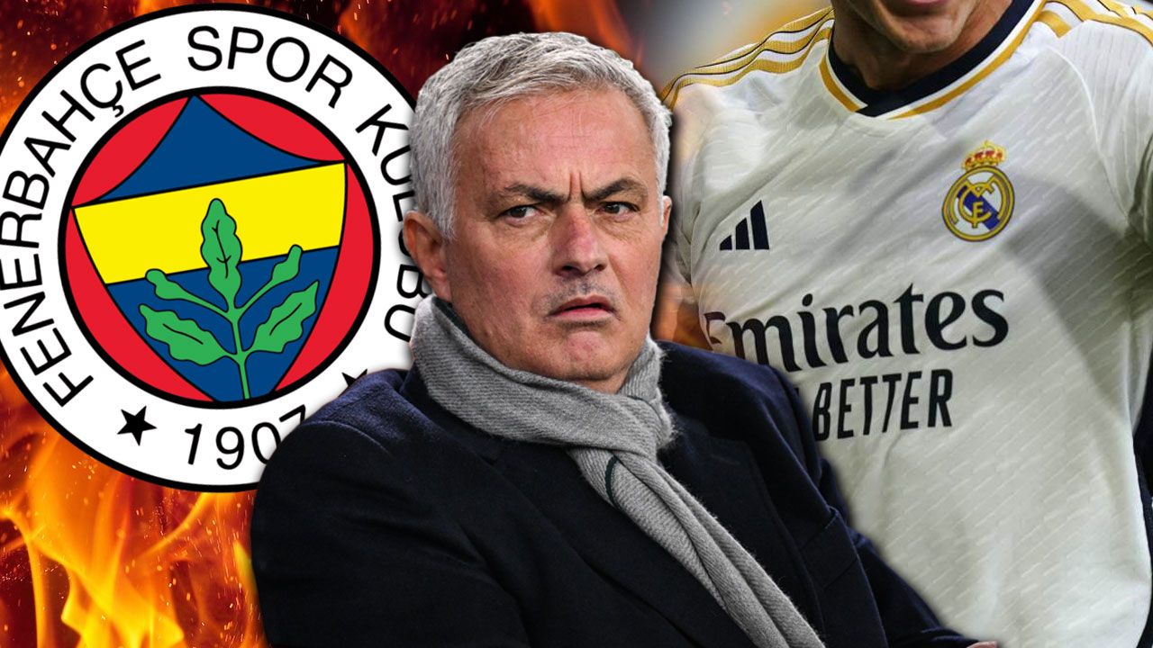 Fenerbahçe'nin yeni gözdesi Real Madrid'in yıldızı! Mourinho'dan oyuncuyla özel görüşme