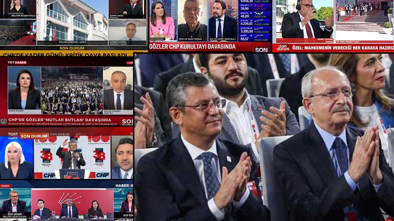 Yandaş medyanın gözü kulağı CHP'nin 'Kurultay iptali' davasında