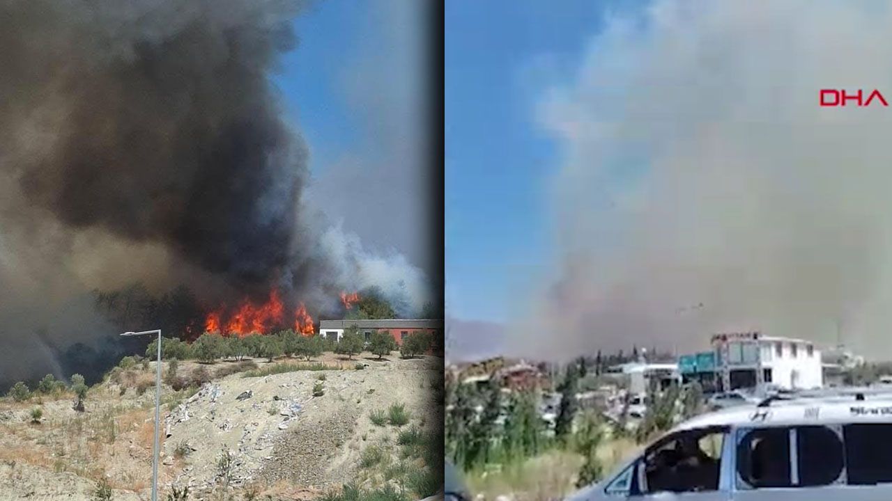 Hatay'da Orman Yangını! Alevler Yerleşim Yerine Yaklaşıyor thumbnail