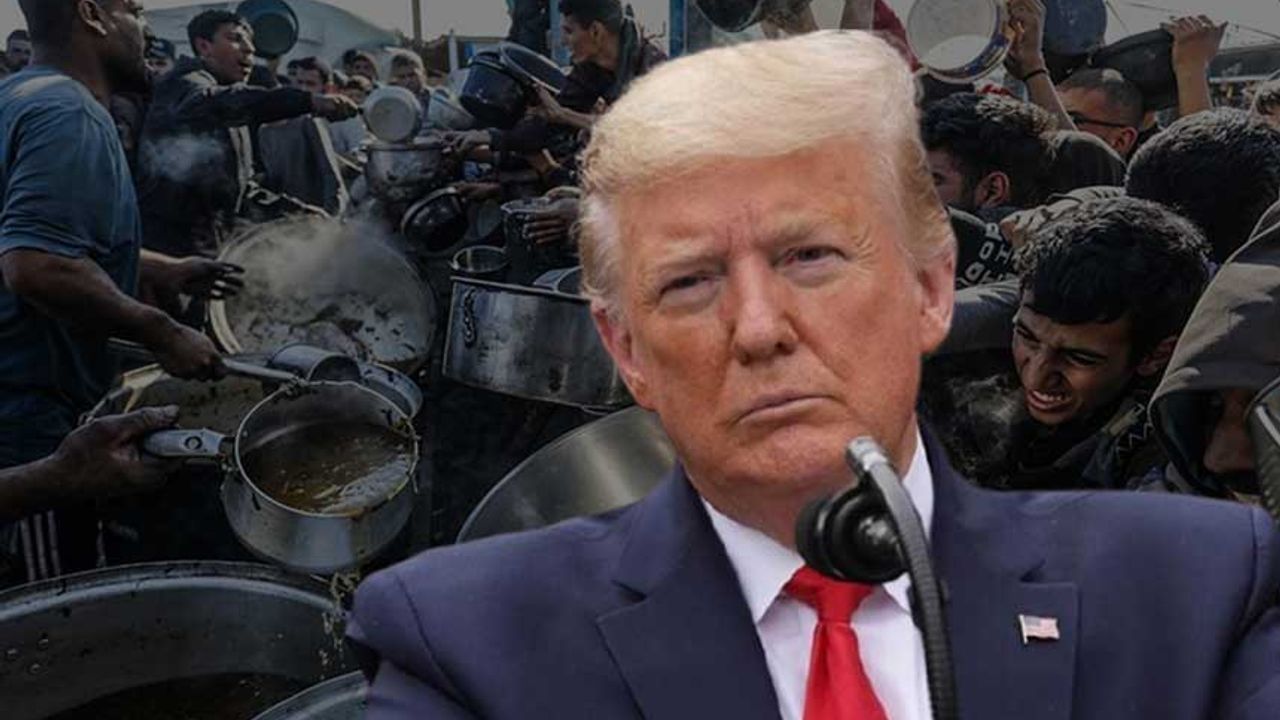 Trump Gazze’deki Açlığın Farkına Vardı!
