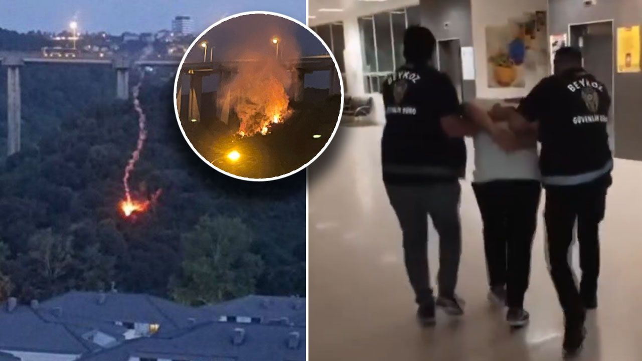 Beykoz’da Yangına Sebep Olan Kişi Yakalandı