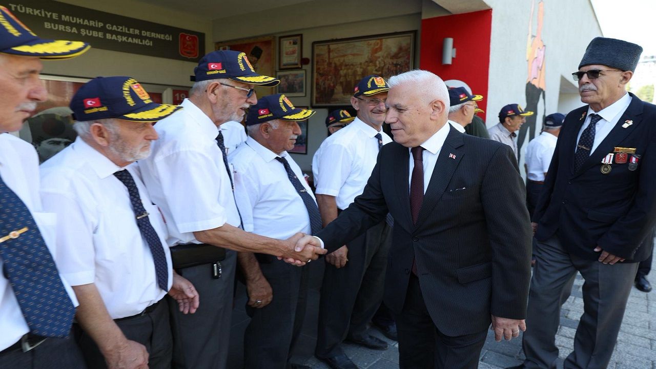 Bursa'da Kıbrıs Barış Harekâtı'nın 51. yıl dönümü töreni