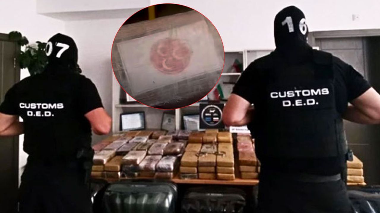Diplomatik plakalı araçtan 206 kilo kokain çıktı! Üç hilalli paket