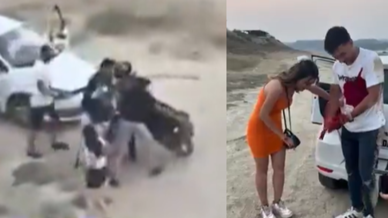 Yürekleri Ağıza Getiren Evlilik Teklifi! Tabancayla Ateş Ettiler Genç Kadın Kendini Kaybetti thumbnail