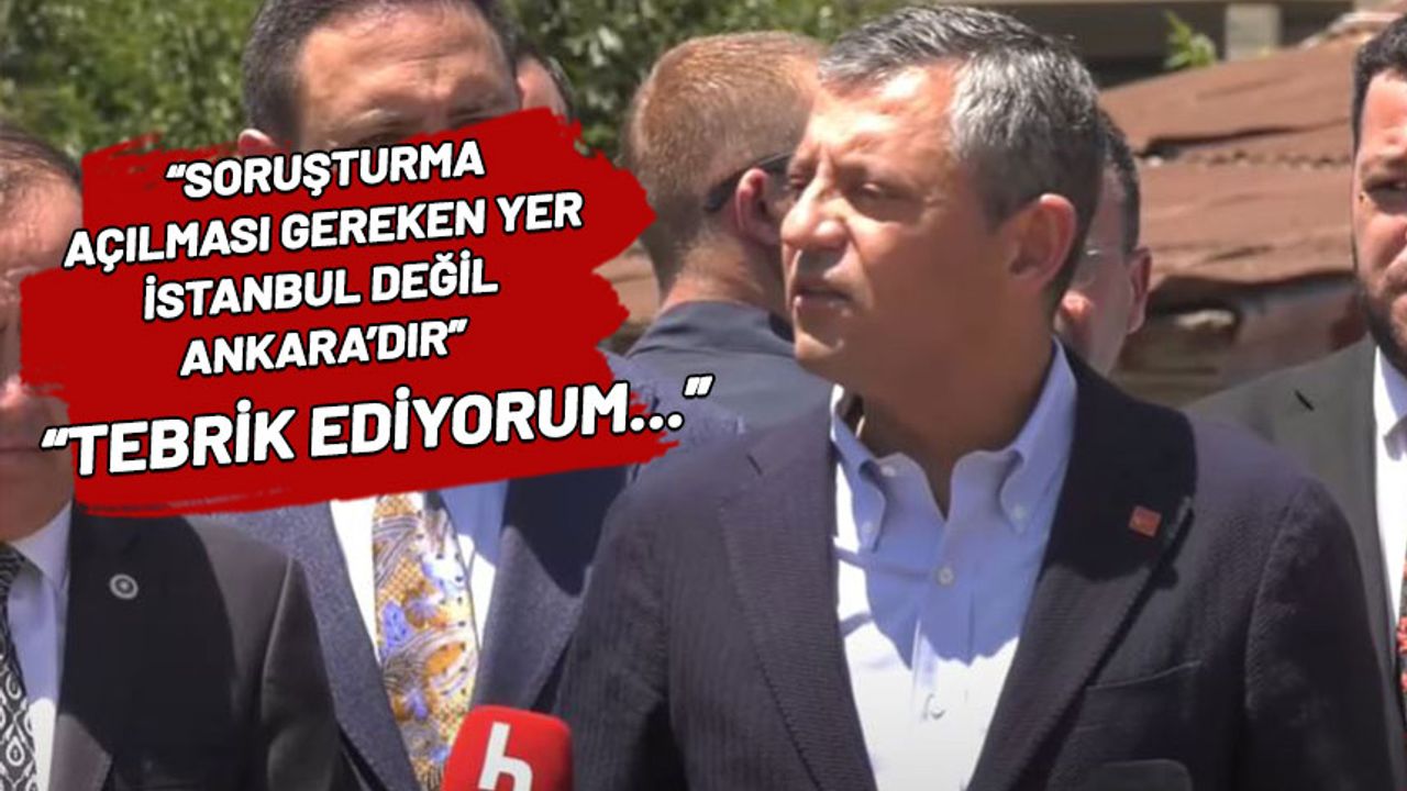 Kendisi Hakkında Soruşturma Açılan Özgür Özel'den çarpıcı çıkış thumbnail