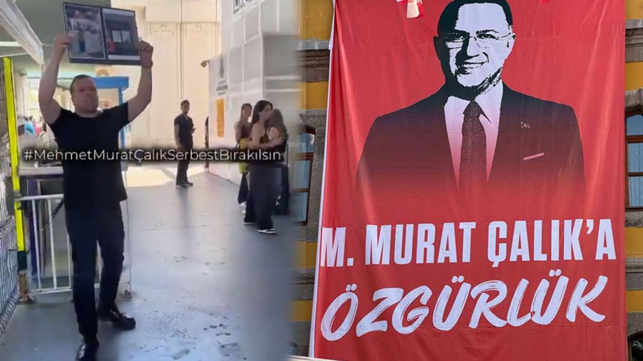 Murat Çalık için metrobüs duraklarında çağrı