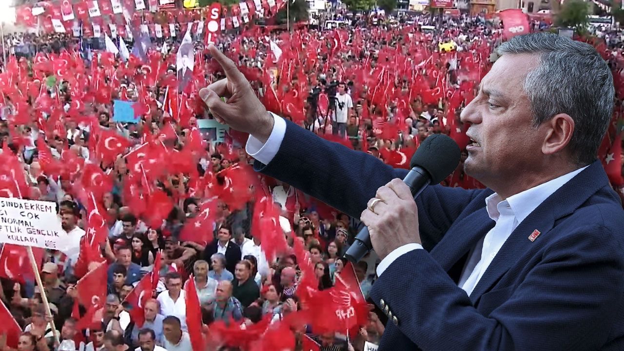 CHP’de Mitingin Adresi Aksaray! 10 Binler Meydanı Doldurdu
