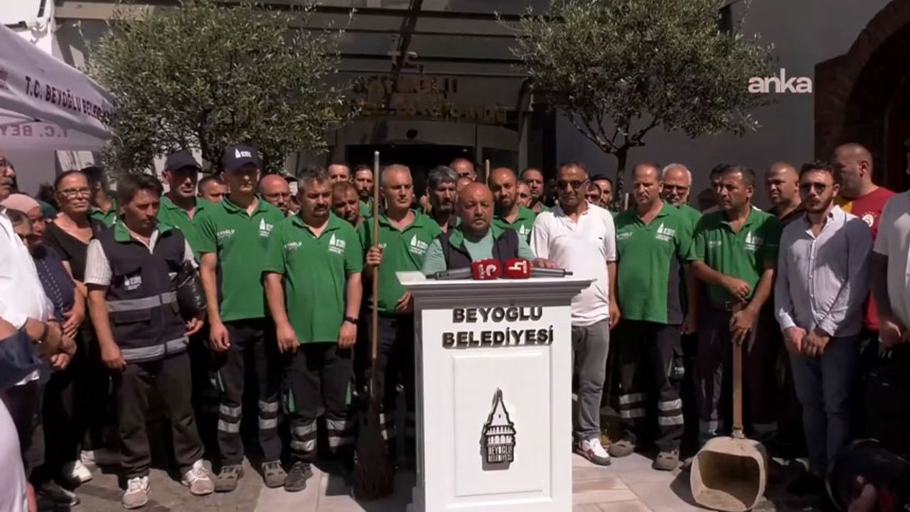 Beyoğlu Belediyesi Işçilerinden İnan Güney’e Destek: Başkanımızla Birlikte Ayaktayız