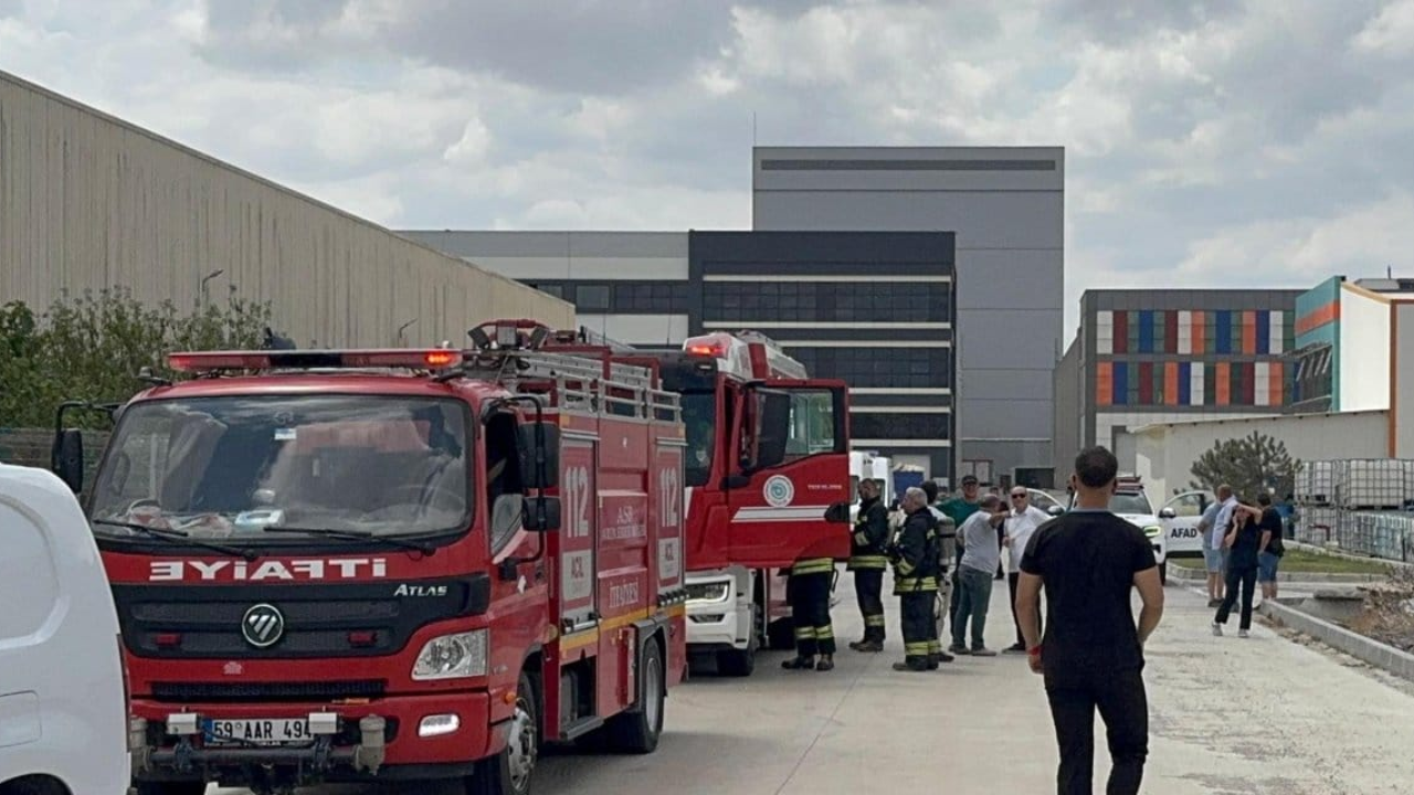 Tekirdağ’da Fabrikada Patlama! 2 ölü