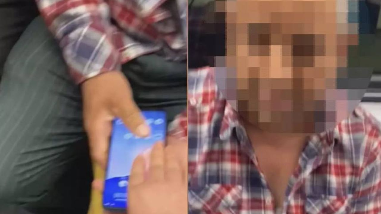 Metroda Iğrenç Olay: Kadınların Görüntüsünü çekti, Fark Edilince Cep Telefonunun Ekranını Kırdı
