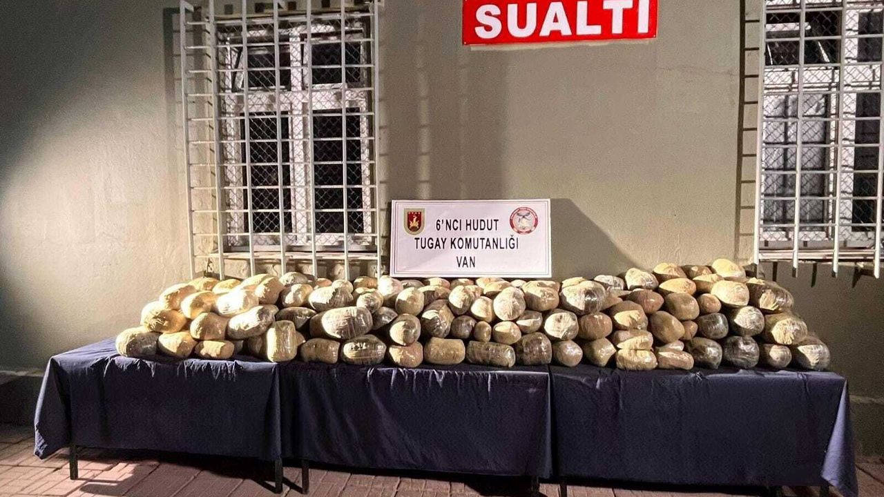 MSB: Van’da 412 Kilo Uyuşturucu Ele Geçirdi