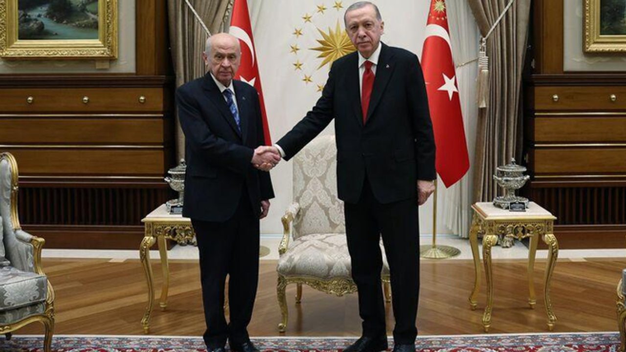 Cumhurbaşkanı Erdoğan, MHP Lideri Bahçeli’yi Kabul Etti