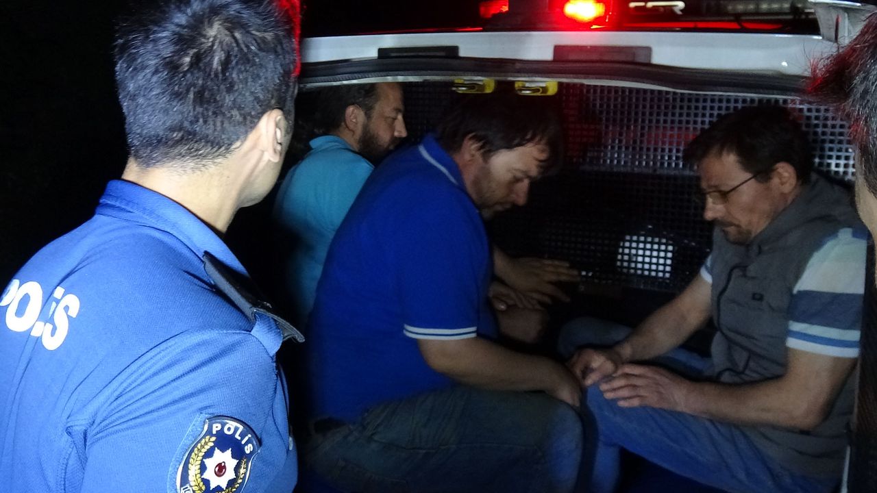 Polisten kurtulmak için ölü taklidi yaptı