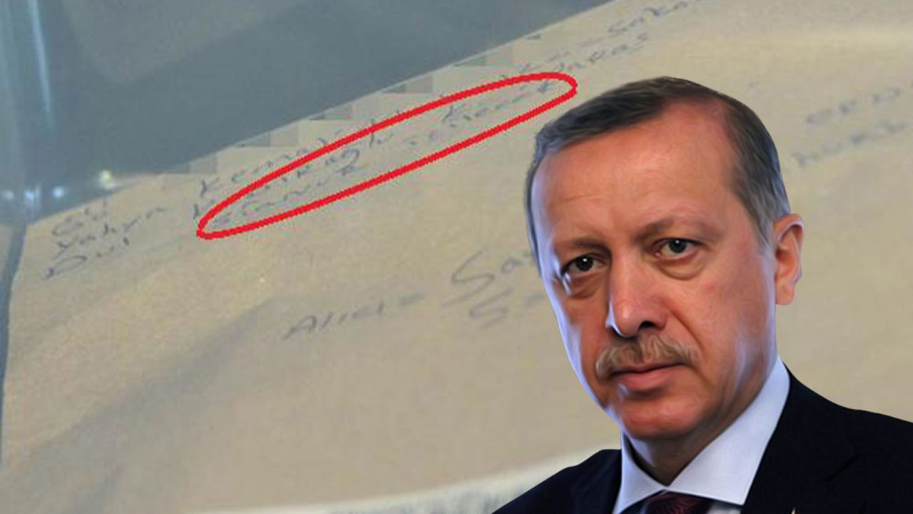 Erdoğan’a 'siyanürlü' mektup! Ekipler alarma geçti...