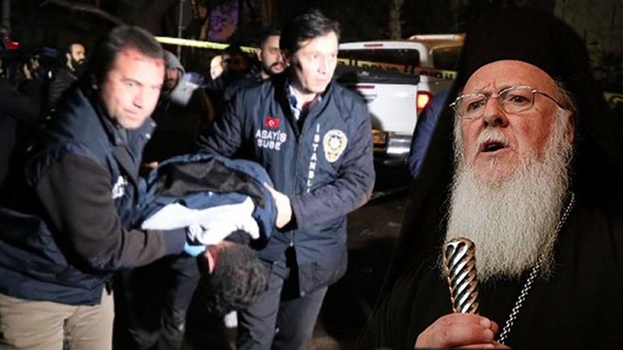Polisle çatıştılar! Patrik Bartholomeos'un Sarıyer'deki evine giren hırsızlar...