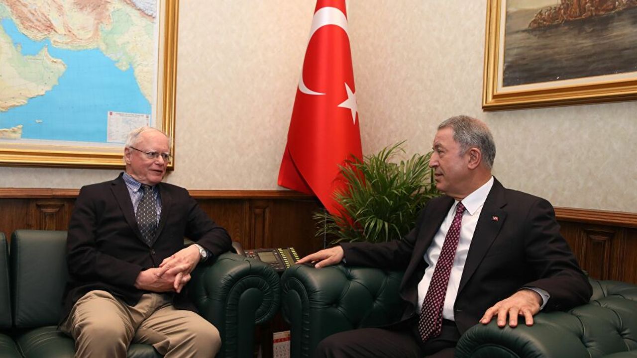 Milli Savunma Bakanı Akar, Jeffrey ve Satterfield ile görüştü