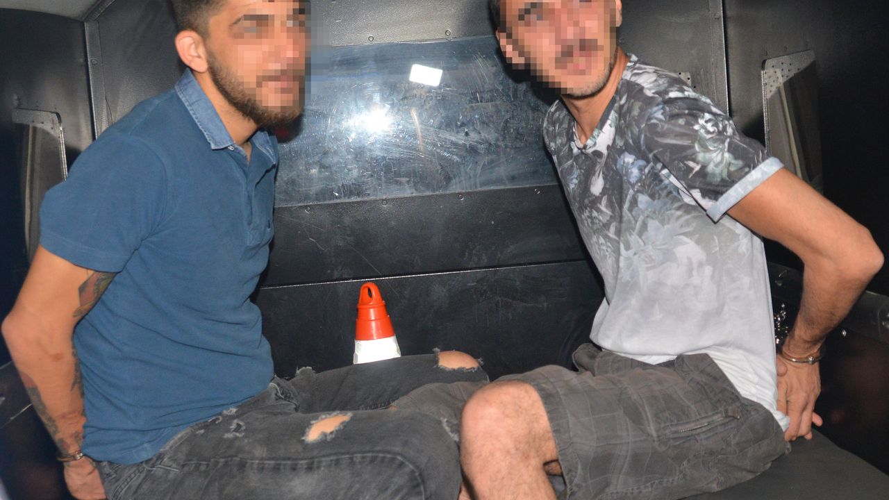 Ev kurşunlama şüphelileri, kovalama sonucu yakalandı