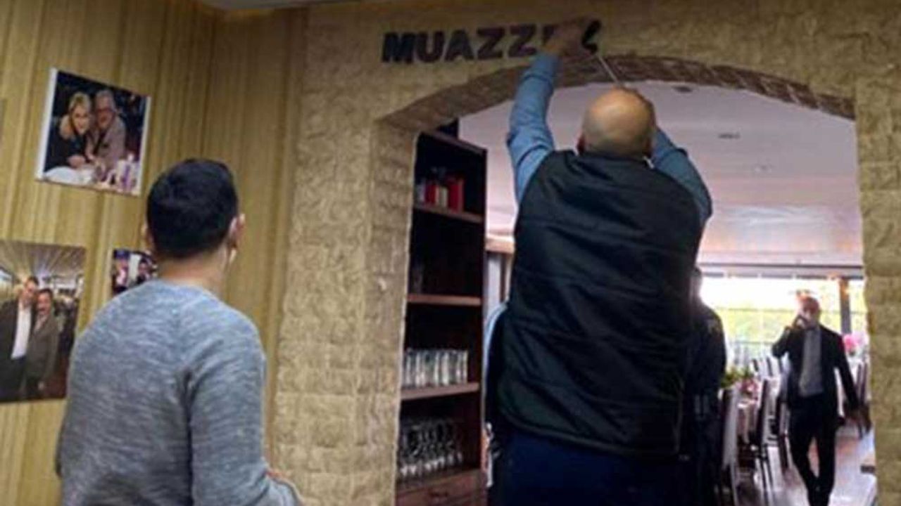 Muazzez Ersoy'dan ismini kullanan restorana polis baskını