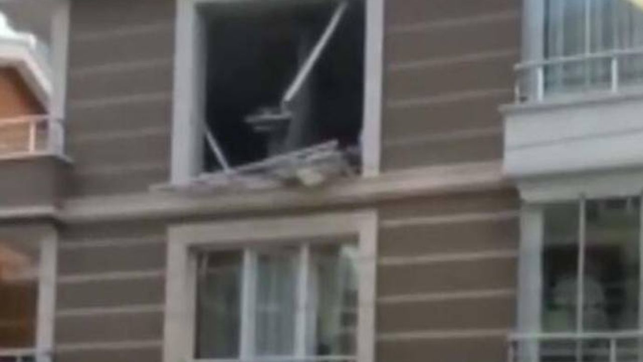 Ankara'da korkutan doğalgaz patlaması