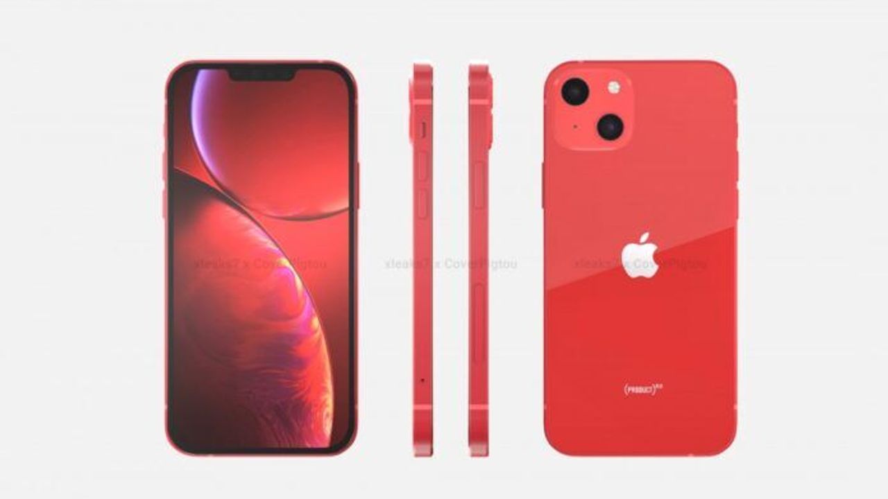 Kırmızı renkli Apple iPhone 13 sızdırıldı - Tele1 TV Canlı yayın