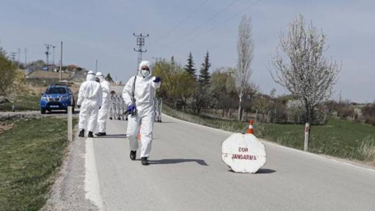 Adıyaman'da 7 ev karantinaya alındı