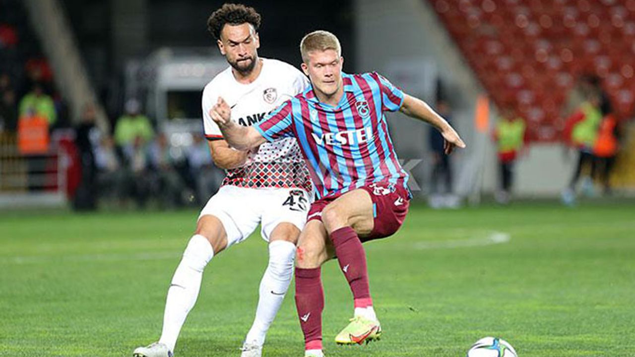 Lider Trabzonspor, Gaziantep FK'ya takıldı