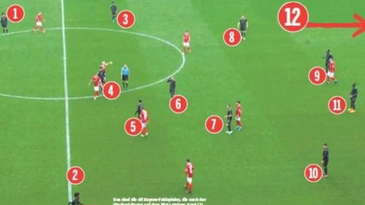 Bundesliga'da büyük hakem hatası! 12 kişi oynadılar