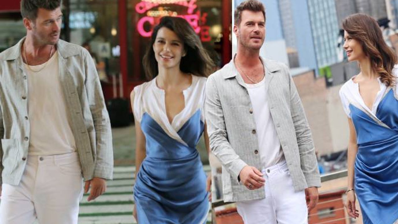 Kıvanç Tatlıtuğ ve Beren Saat yeniden bir arada! New York çekimleri başladı