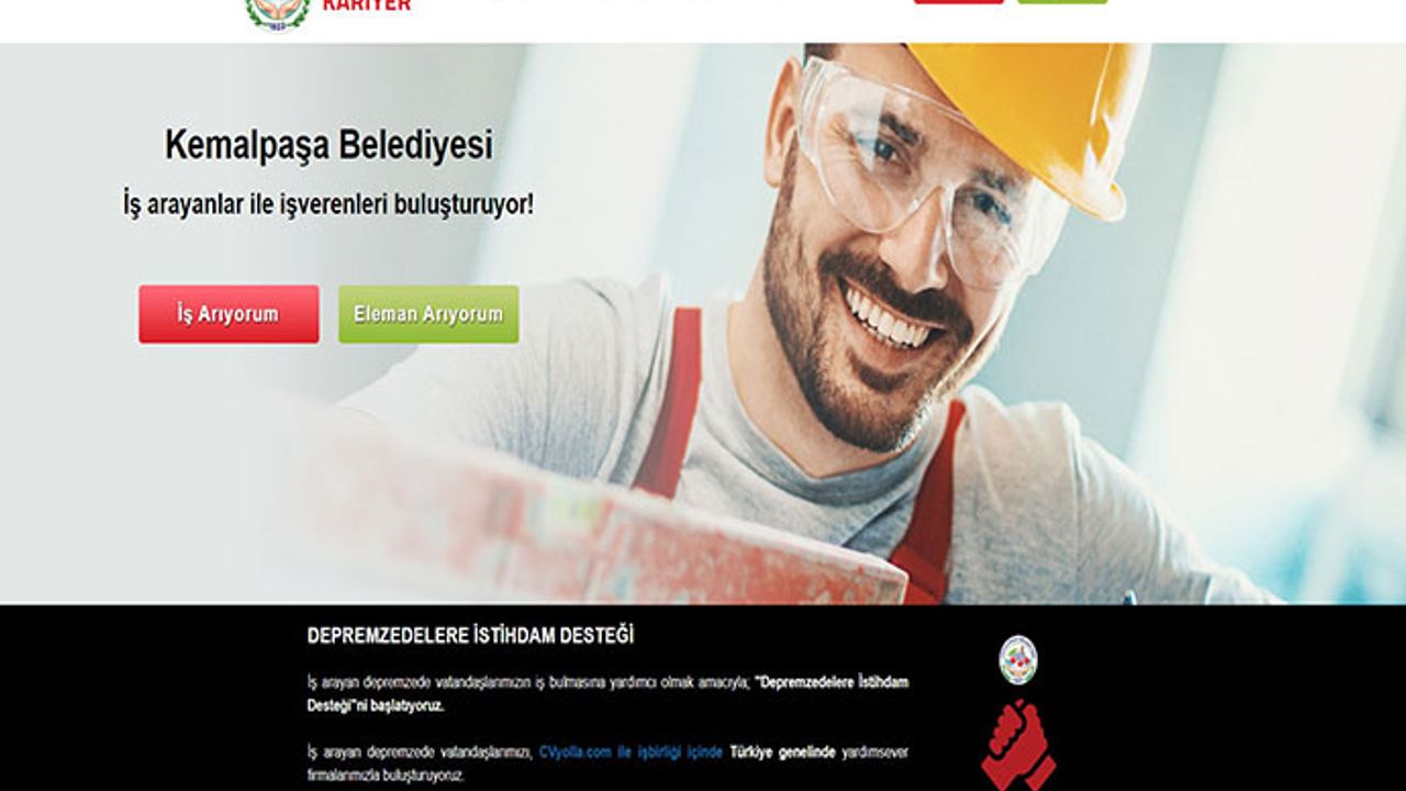 Kemalpaşa'nın istihdam çatısı 'Kemalpaşa Kariyer'