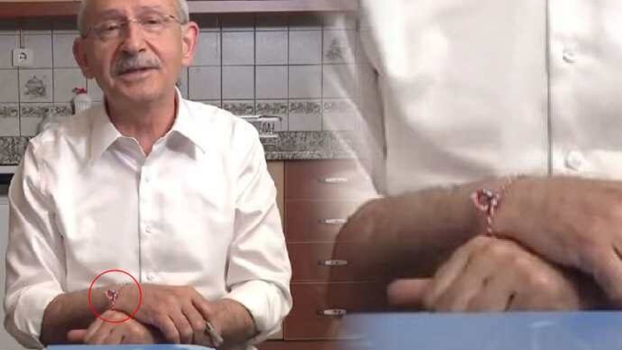 Kılıçdaroğlu merak edilen bilekliğinin hikayesini anlattı