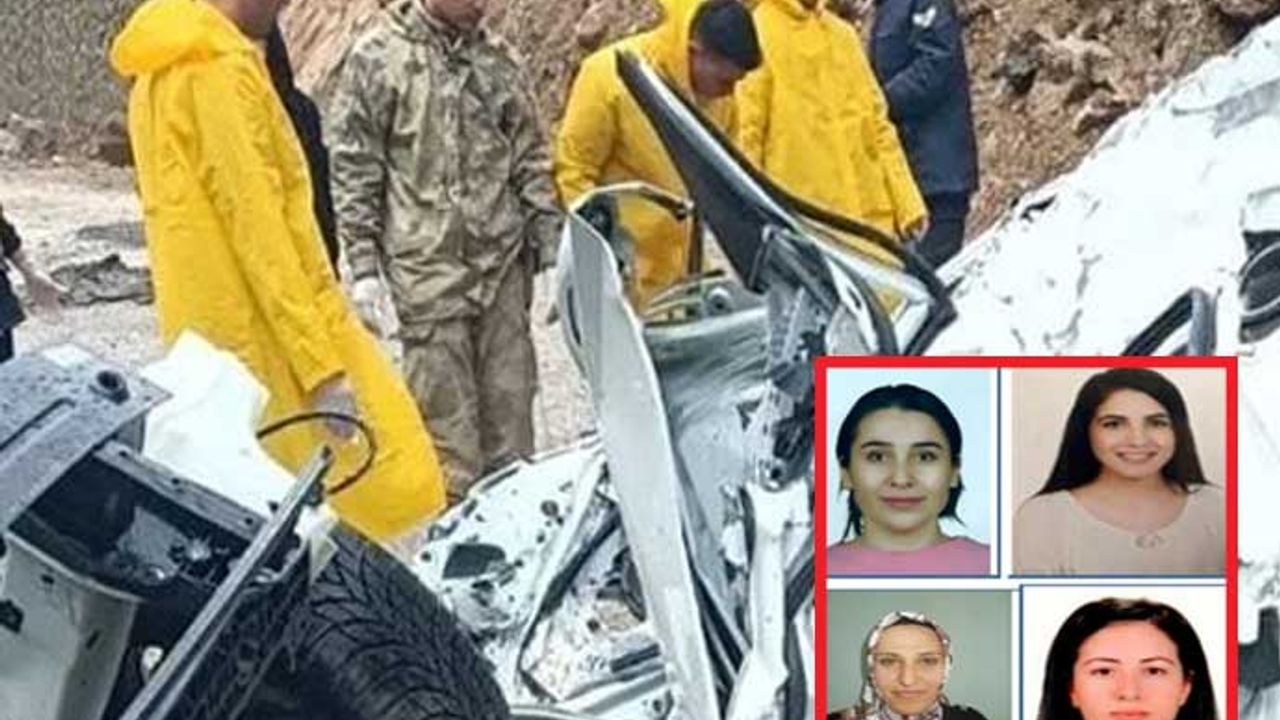 Heyelan felaketinde hayatını kaybeden öğretmenlere acı veda
