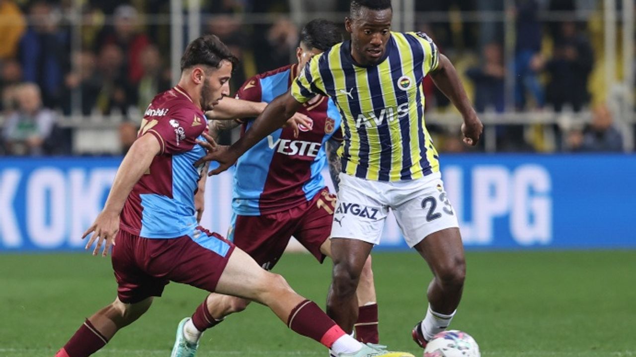 Dev derbide zafer Fenerbahçe'nin! Trabzonspor 3-1 mağlup oldu