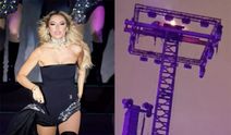 Hadise konserinde panik! Yangın çıktı alanı terk ettiler