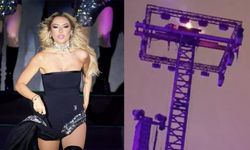 Hadise konserinde panik! Yangın çıktı alanı terk ettiler