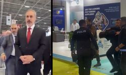 Saha EXPO Fuarı’nda İsrail’e silah sağlayan BAE System protesto edildi